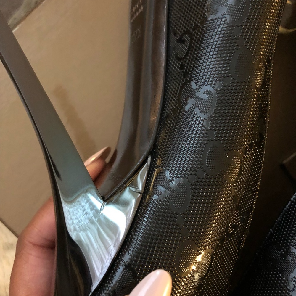 Pre Worn Stunning Gucci GG Imprime Pumps - Picture 5 of 8